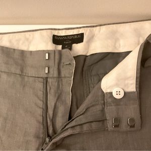 100% linen trousers by Banana Republic